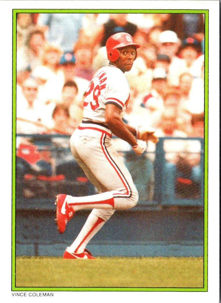 1986 Topps Glossy Vince Coleman