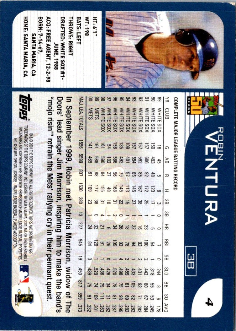 2001 Topps Opening Day Robin Ventura