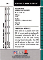 2007 Finest Maurice Jones-Drew #40