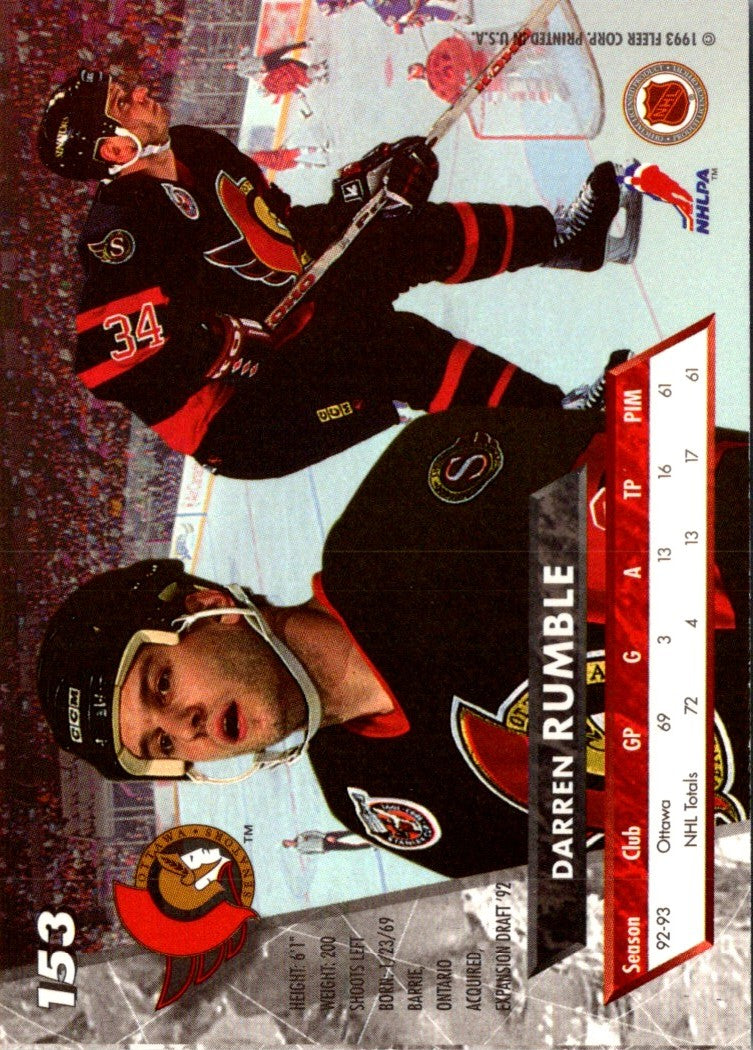 1993 Ultra Darren Rumble