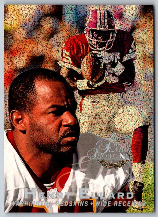 1997 Flair Showcase Henry Ellard #111