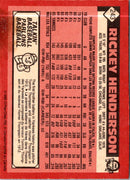 1986 O-Pee-Chee Rickey Henderson