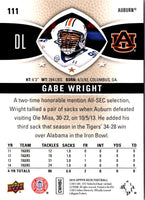 2015 Upper Deck Gabe Wright #111
