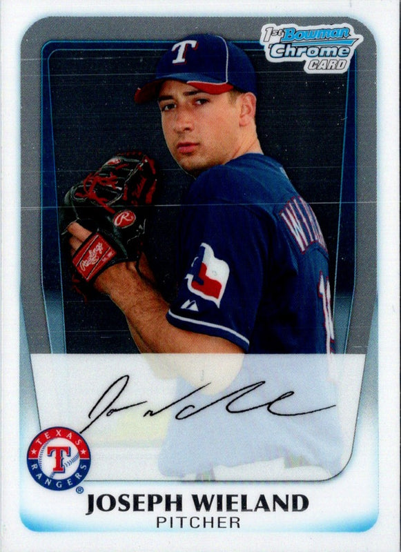 2011 Bowman Chrome Prospects Joseph Wieland #BCP33