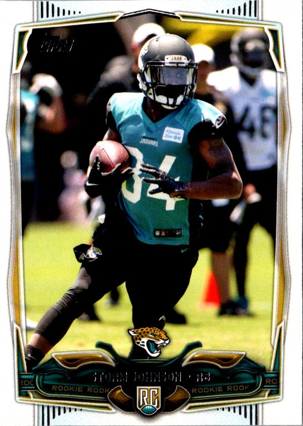 2014 Topps Storm Johnson #392 Rookie