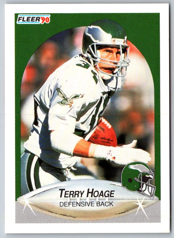 1990 Fleer Terry Hoage #85