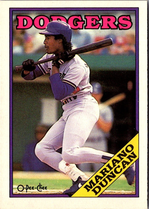 1988 Topps Mariano Duncan #481