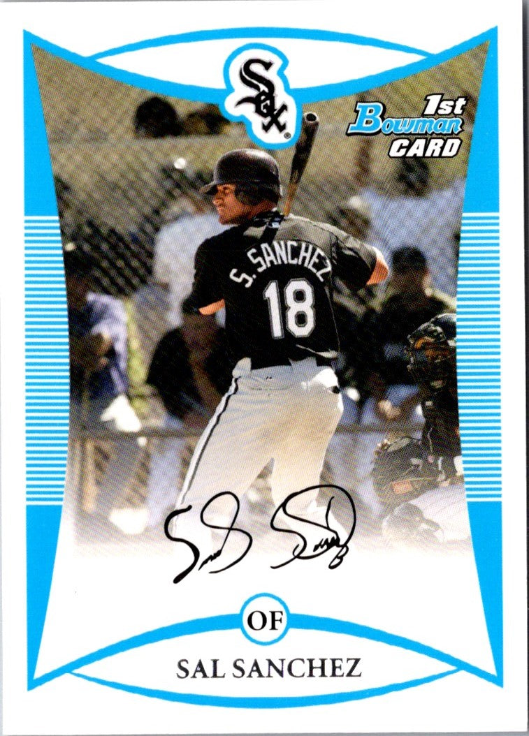 2008 Bowman Prospects Sal Sanchez