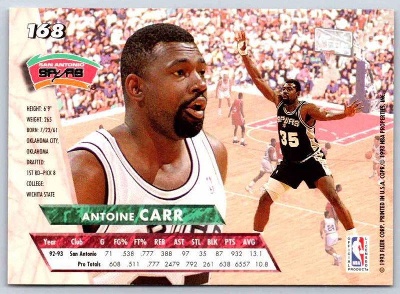 1992 Fleer Ultra Antoine Carr