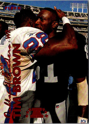 1999 Fleer Tradition Tim Brown #64