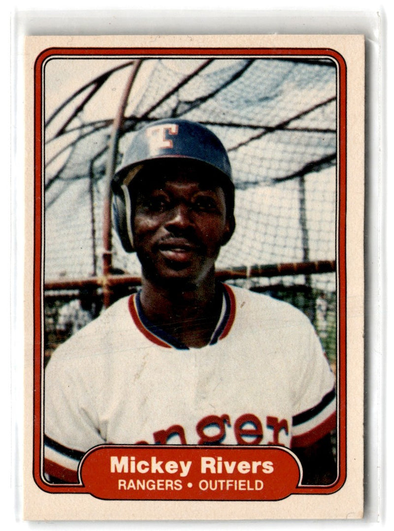 1982 Fleer Mickey Rivers