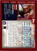 2000 Topps Season Opener Curtis Enis
