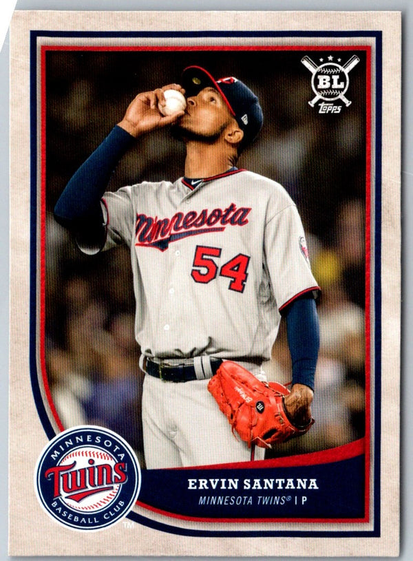 2018 Topps Big League Ervin Santana #175