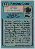 1988 Topps Richard Dent #80