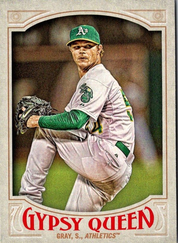 2016 Topps Gypsy Queen Sonny Gray #62