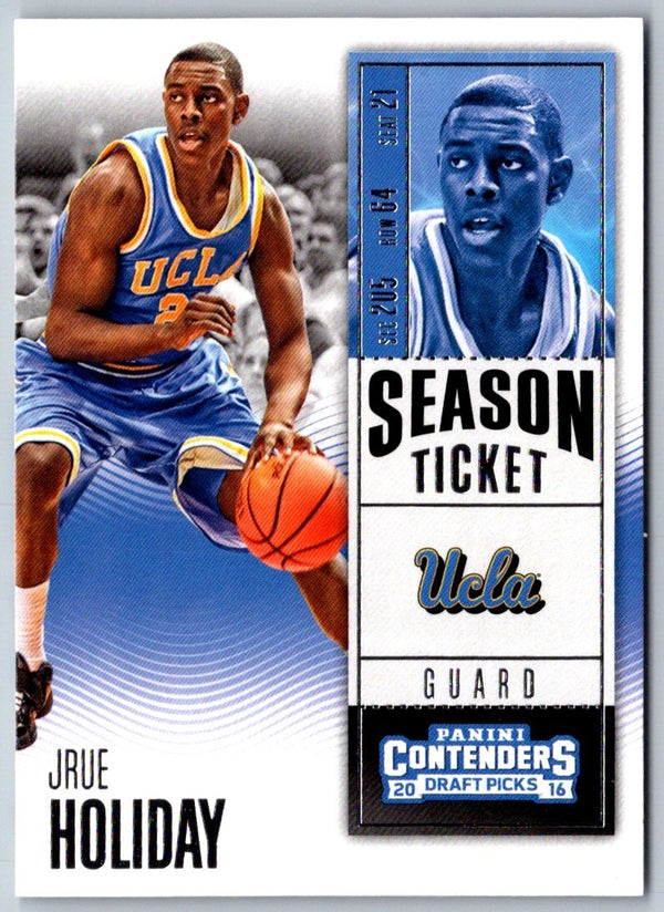 2016 Panini Contenders Draft Picks Jrue Holiday #49