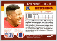 1992 Proset Ravin Caldwell #662