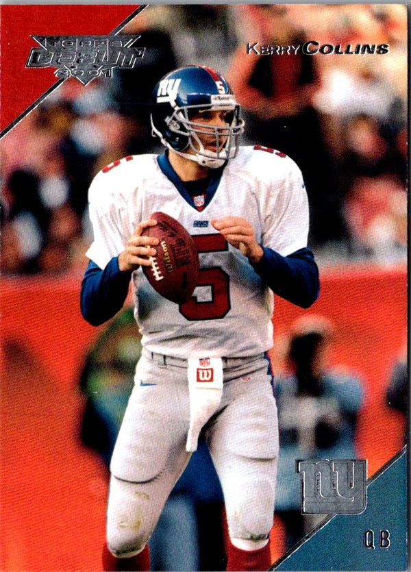 2001 Topps Debut Kerry Collins #94