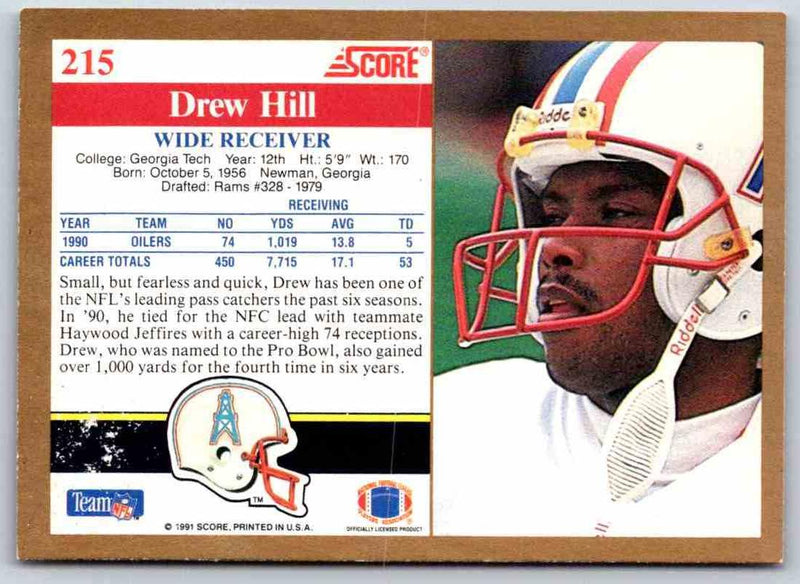 1991 Score Drew Hill