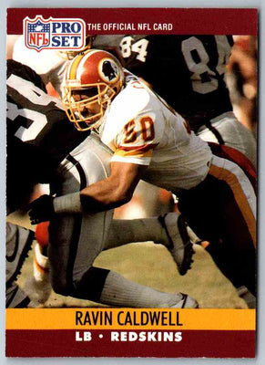 1992 Proset Ravin Caldwell #662
