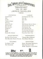 2011 Topps Allen & Ginter James Shields #222