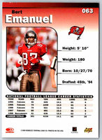 1999 Donruss Elite Bert Emanuel #063