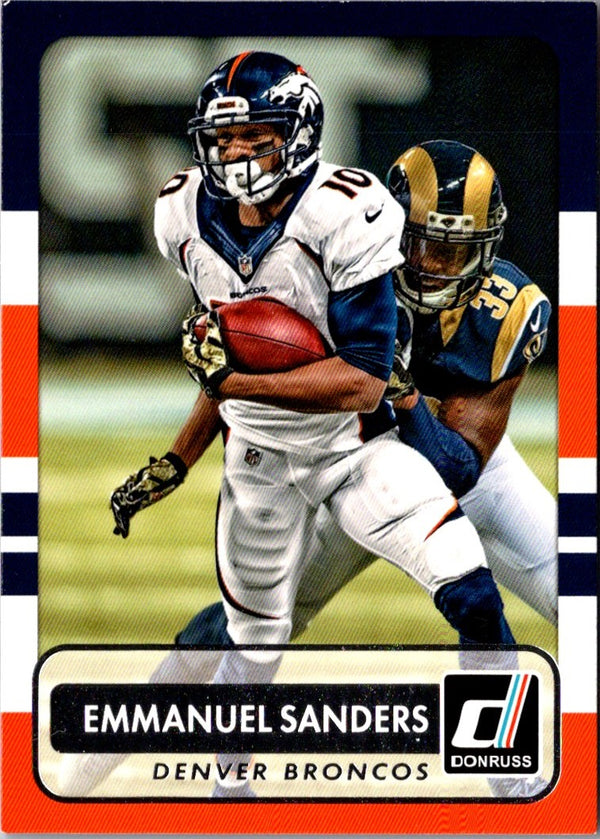 2015 Donruss Emmanuel Sanders #101