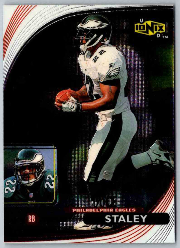 1999 Upper Deck Ionix Duce Staley #44