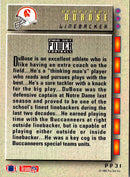 1993 Pro Set Power Update Prospects Demetrius DuBose