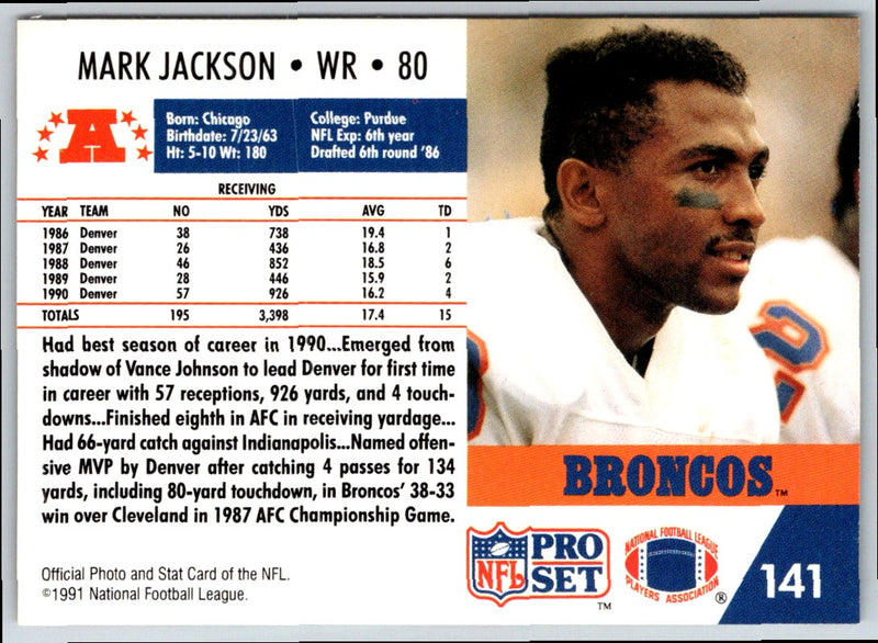 1991 Pro Set Mark Jackson