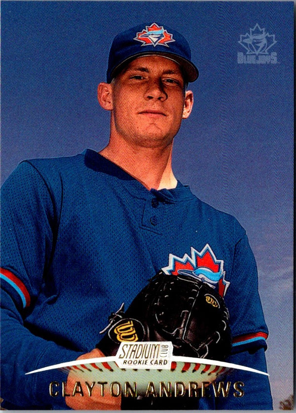 1999 Stadium Club Clayton Andrews #147 Rookie