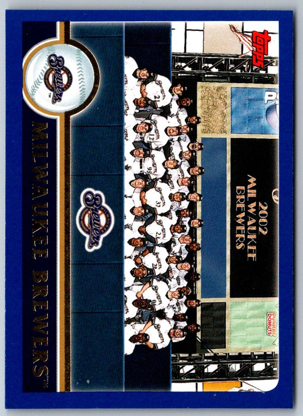 2003 Topps Milwaukee Brewers #645