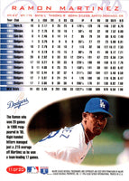 1996 Fleer Los Angeles Dodgers Ramon Martinez #11