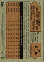 2021 Topps Heritage Jose Abreu #144