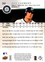 2008 Upper Deck Jeff Clement #261