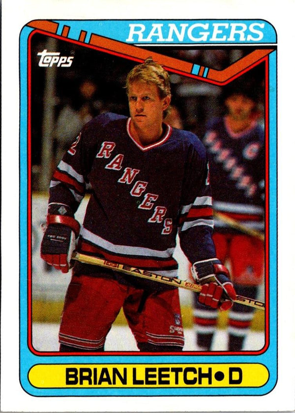 1990 Topps Brian Leetch #221