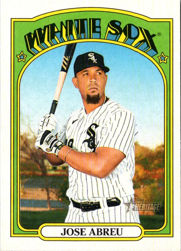 2021 Topps Heritage Jose Abreu #144