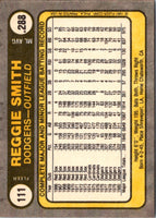 1981 Fleer Reggie Smith #111