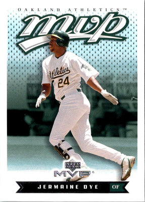 2003 Upper Deck MVP Black Jermaine Dye #149 /50