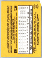 1986 Donruss Jim Pankovits #605