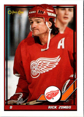 1991 O-Pee-Chee Rick Zombo #454