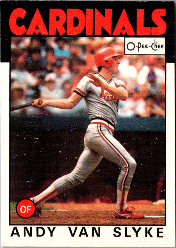 1986 O-Pee-Chee Andy Van Slyke #33