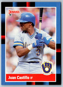 1988 Donruss Juan Castillo