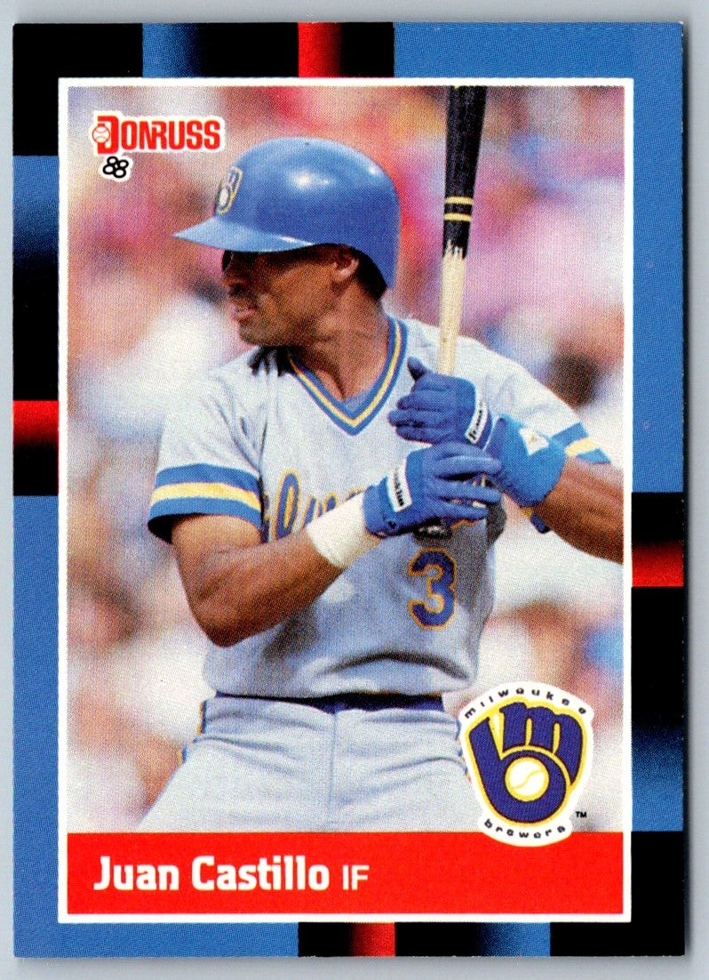 1988 Donruss Juan Castillo