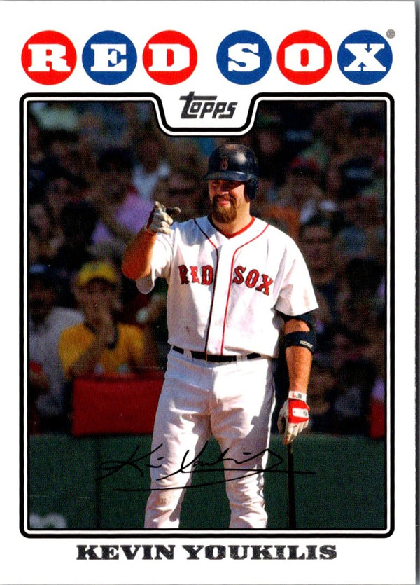 2008 Topps Kevin Youkilis #104