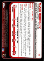 2011 Bowman Wandy Rodriguez #160