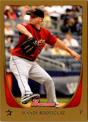 2011 Bowman Wandy Rodriguez #160