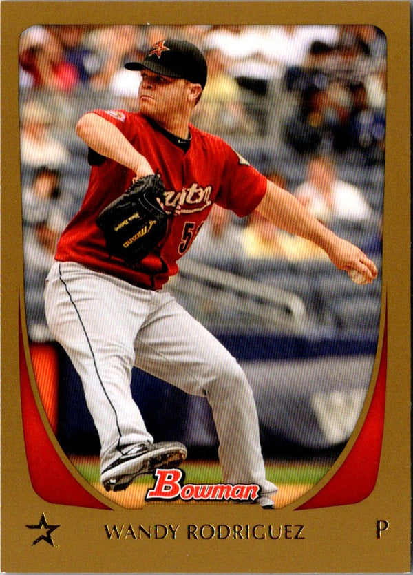 2011 Bowman Wandy Rodriguez #160