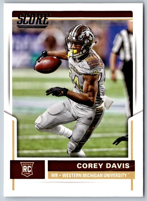 2017 Score Corey Davis #396 Rookie