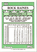 1990 Topps Ames All-Stars Tim Raines
